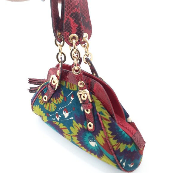 ADRIENNE VITTADINI Red Python Leather - Picture 5 of 6